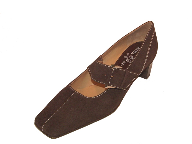 Geena Chocolate Suede